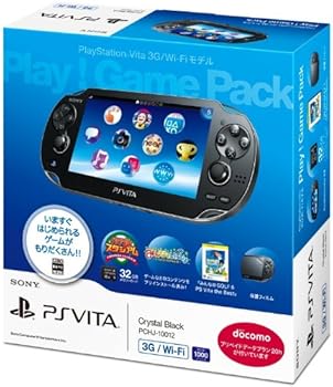 【中古】PlayStaiton Vita 3G/Wi-Fiモデル Play! Game Pack PCHJ-10012