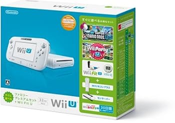 【中古】【39shop】Wii★U すぐに遊べるファミリープレミアムセット+Wii Fit UシロバランスWiiボード非(非常に良い)|アトリエ絵利奈