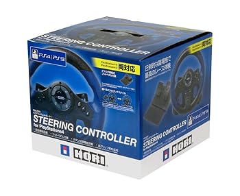 【中古】【39shop】PS4/PS3対応ステアリングコントローラーfor★PlayStation R 4(非常に良い)｜アトリエ絵利奈