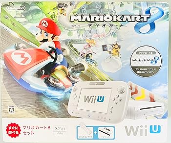 【中古】【39shop】Wii★U マリオカート8 セット シロ(非常に良い)|アトリエ絵利奈