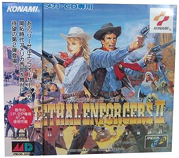 【中古】【39shop】リーサルエンフォーサーズ2光線銃用MCD★メガドライブ(非常に良い)｜アトリエ絵利奈