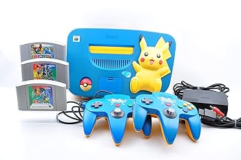 【中古】ピカチュウNINTENDO64 ブルー&イエローメーカー生産終了 42,714円