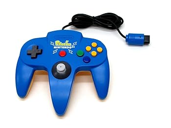【中古】【39shop】ピカチュウN64コントローラ★ブルー N64(非常に良い)|アトリエ絵利奈
