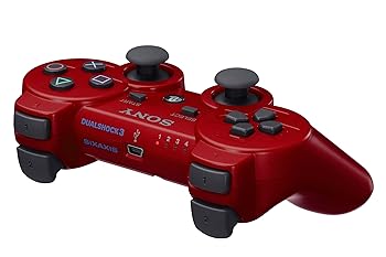 【中古】ワイヤレスコントローラ DUALSHOCK3 ディープ・レッド