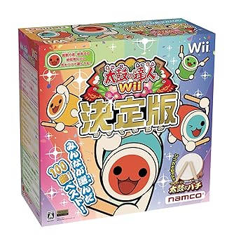 【中古】【39shop】太鼓の達人Wii★決定版太鼓とバチ版(非常に良い)｜アトリエ絵利奈