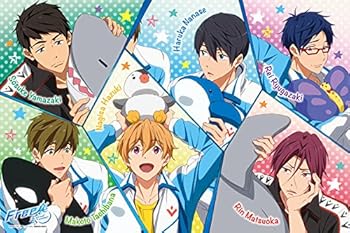 【中古】1000天下太平 謎合わせ Free!~Eternal Summer~ Animal Party!50x75糎