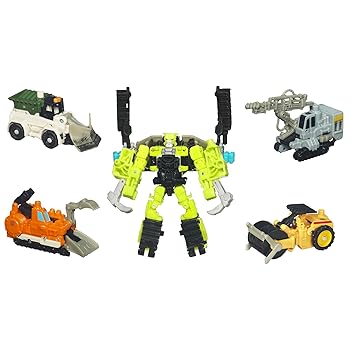 【中古】日本未発売トランスフォーマー パワーコアコンバイナー スチームハンマー with コンストラクティコンズ US版/TRANSFORMERS POWER CORE COMBINERS