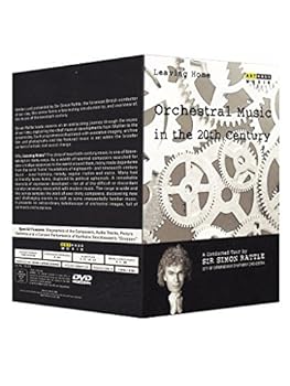 【中古】【39shop】リーヴィング・ホーム」20世紀の管弦楽曲サー・サイモン・ラトルのガイドによる音楽旅行BOXDVD(非常に良い)|アトリエ絵利奈