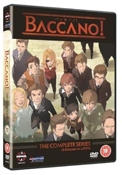 【中古】BACCANO! -バッカーノ!- コンプリート DVD-BOX 全16話, 406分 成田良悟 アニメ DVD Import PAL, 再生環境をご確認ください画像