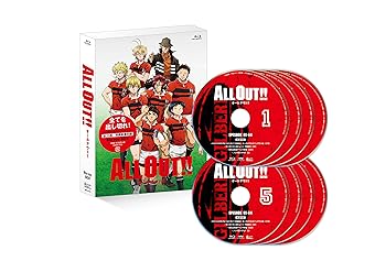 【中古】【39shop】ALL★OUT!! Blu-ray BOX(非常に良い)｜アトリエ絵利奈