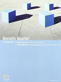 【中古】Borodin Quartet: Tchaikovsky & Shostakovich DVD Import