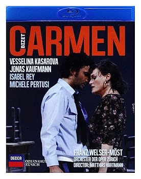 【中古】【39shop】Carmen★Blu-ray / ビゼーカルメン全曲 M.ハルトマン演出 ヴェルザー=メスト&チューリッヒ歌劇場 Blu-ray Import(非常に良い)|アトリエ絵利奈