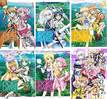 【中古】【39shop】DOG★DAYS´ 完全生産限定版 全6巻セット マーケットプレイス Blu-rayセット(非常に良い)|アトリエ絵利奈