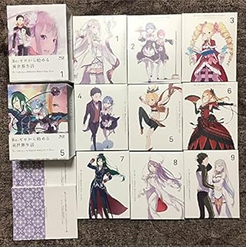【中古】【39shop】Re:ゼロから始める異世界生活★Blu-ray 全巻(非常に良い)｜アトリエ絵利奈