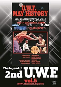 【中古】The Legend of 2nd U.W.F. vol.5 1989.4.14後楽園&5.4大阪球場 DVD 6,562円