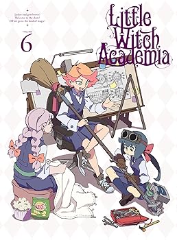 【中古】【39shop】TVアニメリトルウィッチアカデミア」VOL.6★DVD 初回生産限定版(非常に良い)｜アトリエ絵利奈