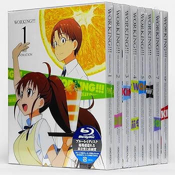 【中古】WORKING!!! 完全生産限定版全8巻セット マーケットプレイス Blu-rayセット
