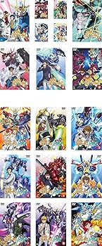 中古】ガンダム ビルドファイターズ 全9巻 + トライ 全9巻 レンタル