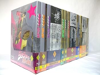【中古】ジョジョの奇妙な冒険 初回限定版 全9巻セット マーケットプレイス Blu-rayセット