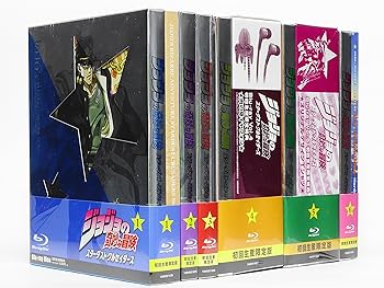 【中古】【39shop】ジョジョの奇妙な冒険スターダストクルセイダース初回生産限定盤全6巻マーケットプレイスBlu-rayセット(非常に良い)｜アトリエ絵利奈 28,314円