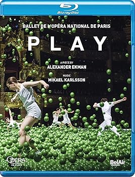 【中古】【39shop】パリ・オペラ座バレエ★- 《プレイ》エクマン振付 Blu-ray Disc(非常に良い)｜アトリエ絵利奈