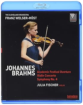【中古】ブラームス・ツィクルス1 - ヴァイオリン協奏曲ニ長調/交響曲第4番Blu-ray