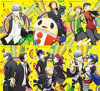 【中古】【39shop】ペルソナ4★ザ・ゴールデン 完全生産限定版 全6巻セット マーケットプレイス Blu-rayセット(非常に良い)|アトリエ絵利奈