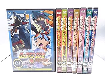 【中古】【39shop】ロックマンエグゼ★ビースト BEAST　 マーケットプレイスDVDセット 全8巻　第1話?第25話最終セット　レンタル落ち(非常に良い)｜アトリエ絵利奈
