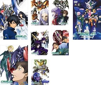 【中古】機動戦士ガンダム00 ダブルオー セカンドシーズン + 劇場版 A wakening of the Trailblazer レンタル落ち 全8巻セット マーケットプレイスDVDセ