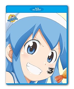 【中古】【39shop】侵略！？★イカ娘 3 初回限定全巻収納BOX&ミニイカ娘フィギュア Blu-ray(非常に良い)｜アトリエ絵利奈