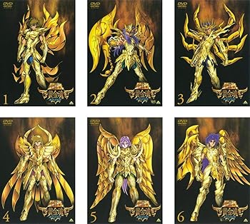 【中古】聖闘士星矢 黄金魂 soul of gold レンタル落ち 全6巻セット マーケットプレイスDVDセット商品