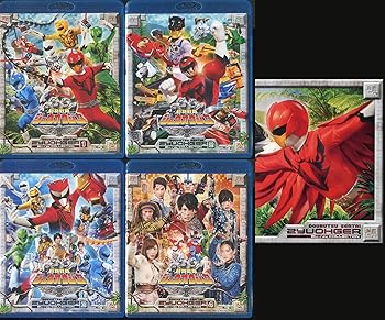 【中古】【39shop】動物戦隊ジュウオウジャー★Blu-ray COLLECTION 初回BOX付全4巻セット マーケットプレイス Blu-rayセット(非常に良い)|アトリエ絵利奈