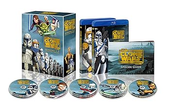 【中古】【39shop】スター・ウォーズ:クローン・ウォーズ★シーズン1-5 コンプリート・セッ ト14枚組 Blu-ray(非常に良い)｜アトリエ絵利奈