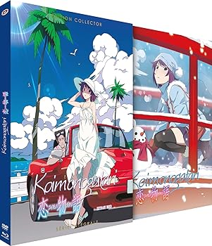 【中古】恋物語 全6話, 150分 コイモノガタリ 西尾維新 アニメ Blu-Ray&DVD コンボ DVDBlu-Ray Import PAL, 再生環境をご確認ください