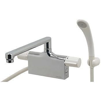【中古】【39shop】カクダイ★サーモスタットシャワー混合栓 デッキタイプ 175-002(非常に良い)|アトリエ絵利奈