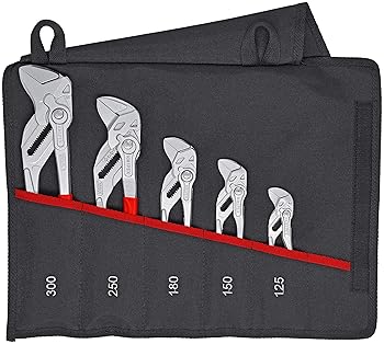 【中古】クニペックス KNIPEX 001955S4 ツールロールセット8603-125 150 180 250