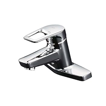 【中古】TOTO 洗面用水栓 シングル混合水栓 TLHG30EG