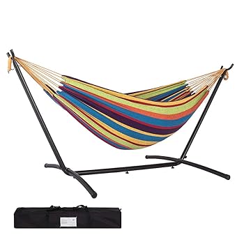 【中古】【39shop】Prime★Garden 9 ' Double Hammock with Space Savingスチールハンモックスタンド PG0033R(非常に良い)｜アトリエ絵利奈 76,730円