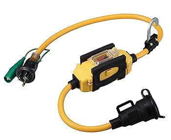 【中古】ハタヤ HATAYA 2P接地付 延長コード 屋外用 防雨型 コード0.7m 太さ2.0? 過負荷短絡保護兼用型 漏電遮断器 フキュートビプラグ仕様 コンセント1 10,037円