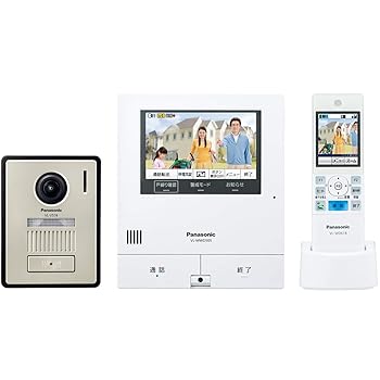 【中古】パナソニック テレビドアホン 電源コード式 ワイヤレスモニター付 VL-SWD505KF