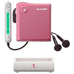 【中古】【39shop】SHARP★1ビット ポータブルMDプレーヤー MD-DS33-P ピンク系(非常に良い)|アトリエ絵利奈