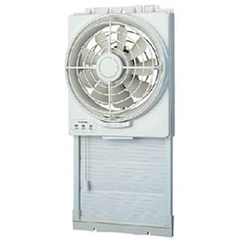 【中古】【39shop】東芝TOSHIBA★窓用換気扇 縦339×横281×厚さ97mm VRW-20X2(非常に良い)|アトリエ絵利奈