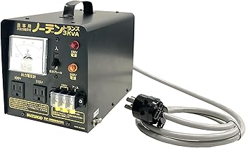 【中古】SUZUKID 昇圧/降圧兼用 ポータブル変圧器 ノーデントランス SNT-312