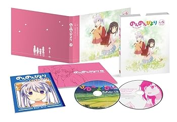 【中古】のんのんびより 全6巻セット　アニメイト全巻収納BOX マーケットプレイス Blu-rayセット画像