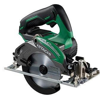 【中古】HIKOKI(ハイコーキ) 14.4V コードレス丸のこ 充電式 刃径125MM ブロワー機構付 蓄電池・充電器別売り 本体のみ C14DBL(NN)