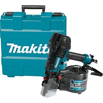 【中古】マキタ(MAKITA) 90MM 高圧大気圏釘打 (赤) エアダスタ付 AN935H