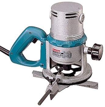 【中古】マキタ(MAKITA) ルータ チャック孔径12MM シャフトロック付 ブレーキ付 3600HA