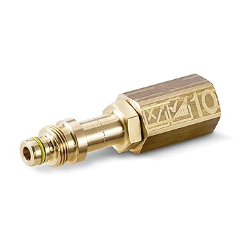 【中古】ケルヒャー(KARCHER) 高圧洗い濯ぎ機用佩び物 FR用ダイレクトコネクター EASY!LOCK 4.111-022.0