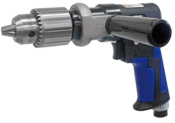 【中古】エスピーエアー(SP) リバーシブルドリル(低速回転・軽量タイプ) 鉄板穴あけΦ13MMSP-7527