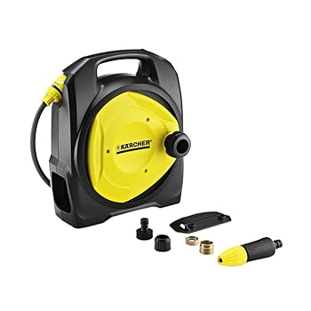 【中古】ケルヒャー(KARCHER) 高圧洗い濯ぎ機用 コンパクトホースリール全能口金(大)付 2.645-292.0
